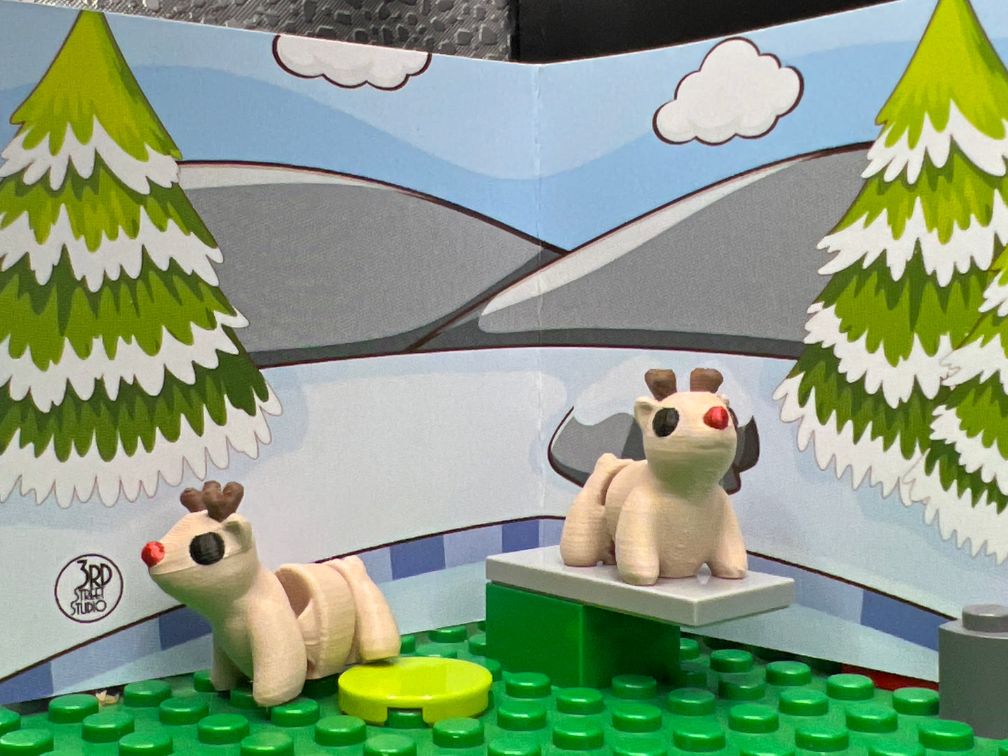 Reindeer with Red Nose