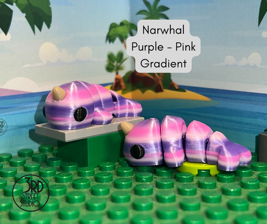 Narwhal - Purple Gradient