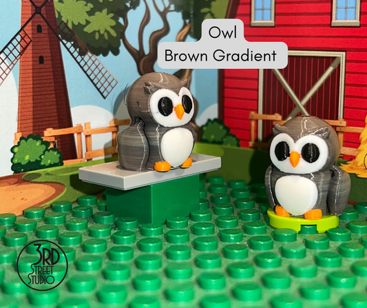 Owl - Brown