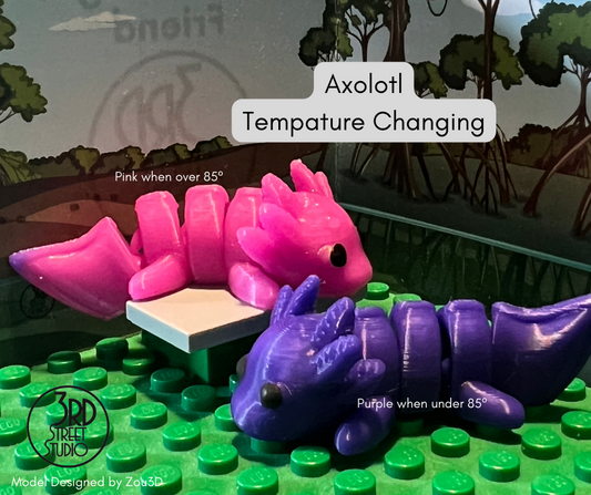 Axolotl - Purple Color change