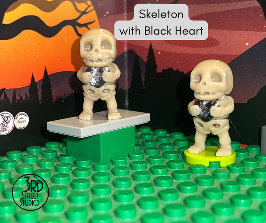 Skeleton - Black Heart