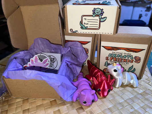 Axolotl and Friends Mystery Box