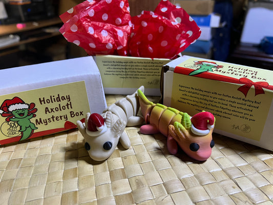 Axolotl - Holiday - Mystery Box