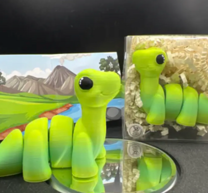 Brontosaurus Green Gradient