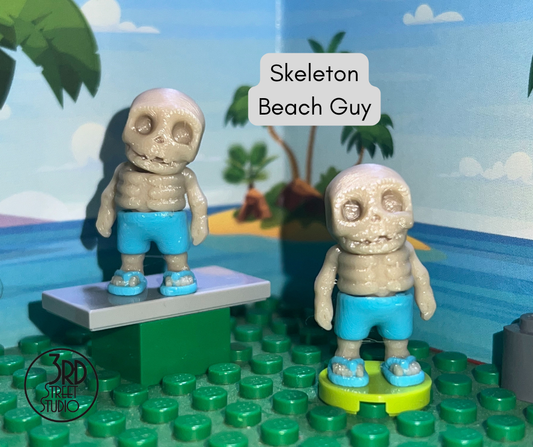 Skeleton - Beach Guy